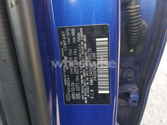 Photo 11 of 2024 HYUNDAI ELANTRA SEL (VIN KMHLS4DG7RU789173)