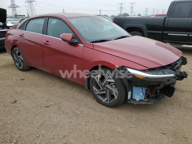 Photo 3 of 2024 HYUNDAI ELANTRA SEL (VIN KMHLS4DG9RU750486)