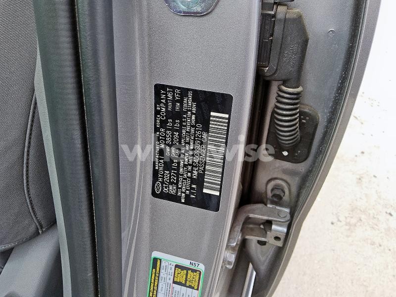 Photo 4 of 2025 HYUNDAI ELANTRA SEL (VIN KMHLS4DG9SU912610)