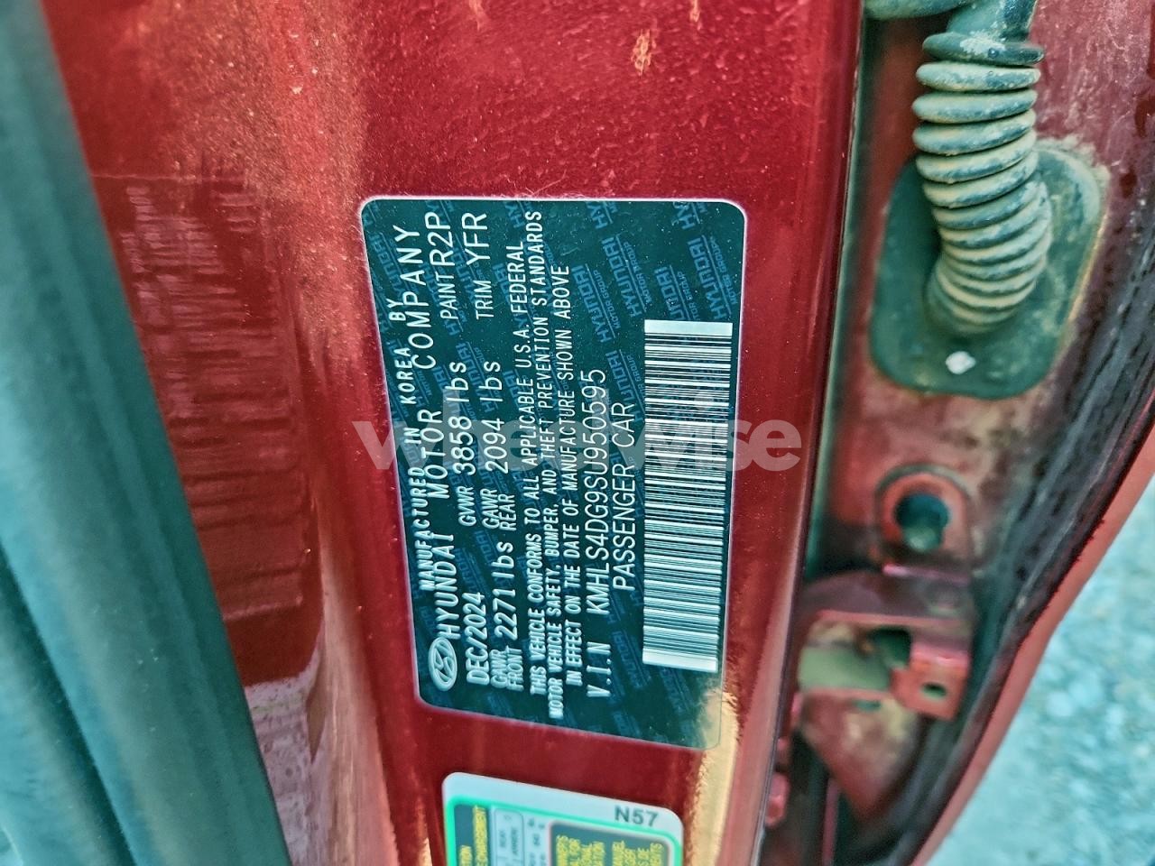 Photo 12 of 2025 HYUNDAI ELANTRA SEL (VIN KMHLS4DG9SU950595)