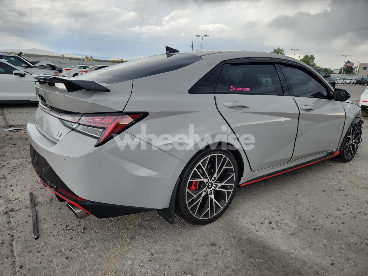 Photo 3 of 2023 HYUNDAI ELANTRA N (VIN KMHLW4AK3PU010281)