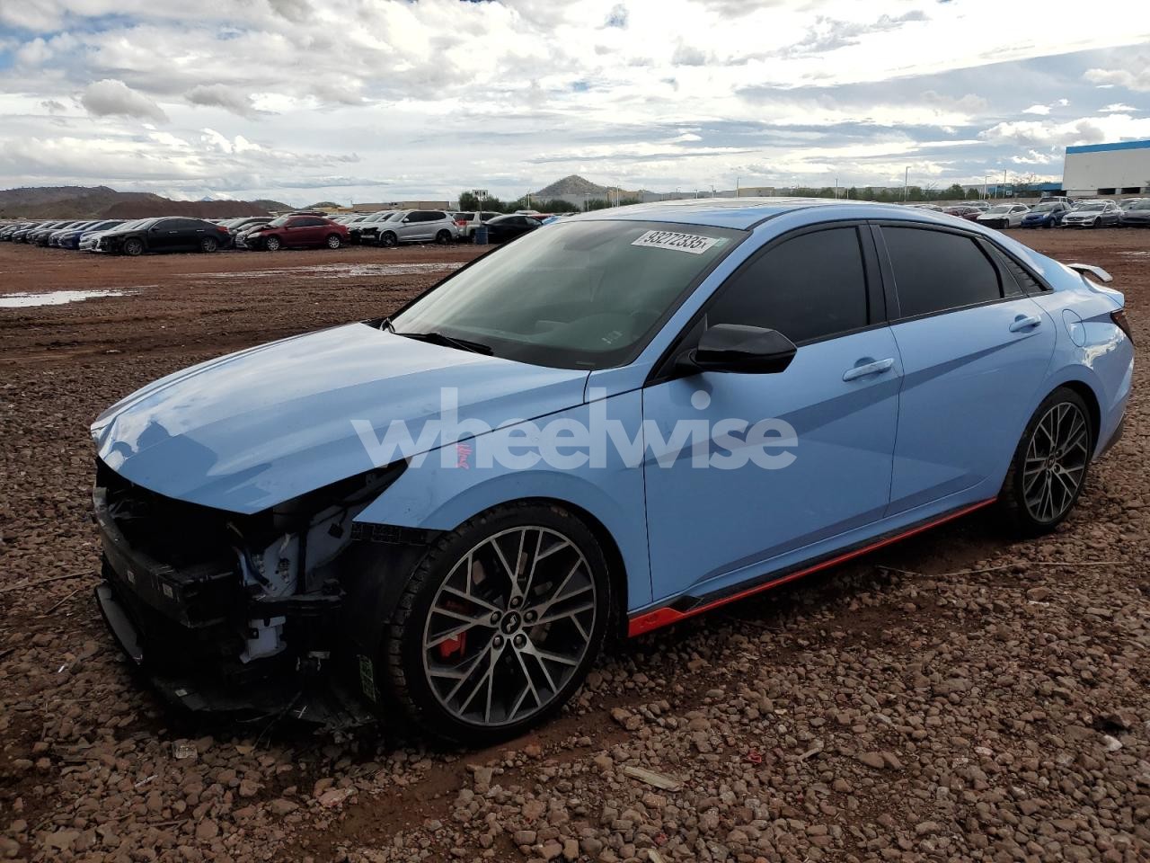 2022 HYUNDAI ELANTRA N (VIN KMHLW4AK4NU002414) main photo