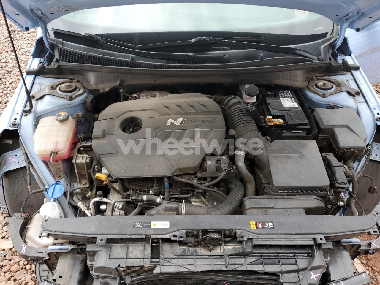 Photo 11 of 2022 HYUNDAI ELANTRA N (VIN KMHLW4AK4NU002414)