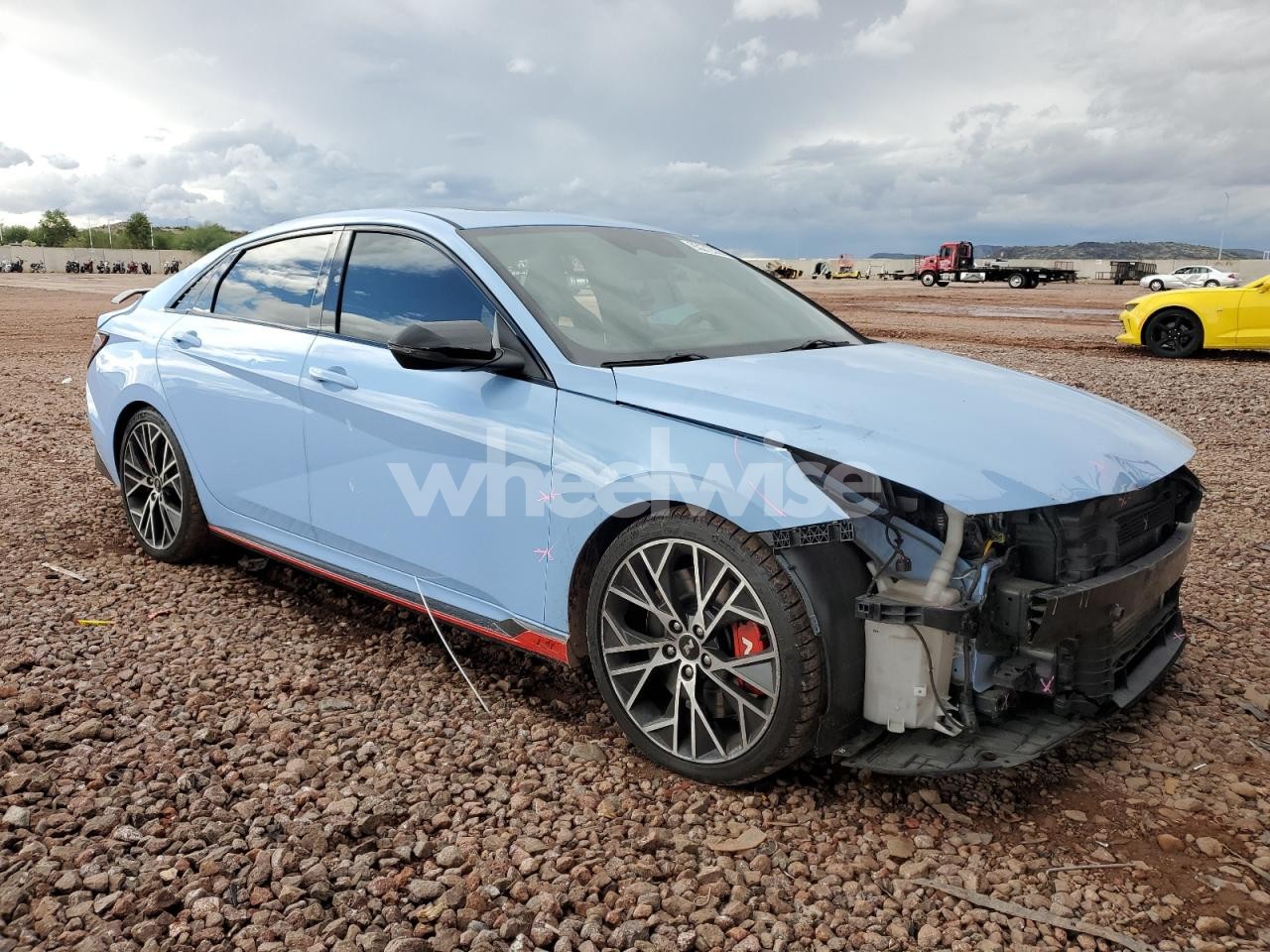 Photo 4 of 2022 HYUNDAI ELANTRA N (VIN KMHLW4AK4NU002414)