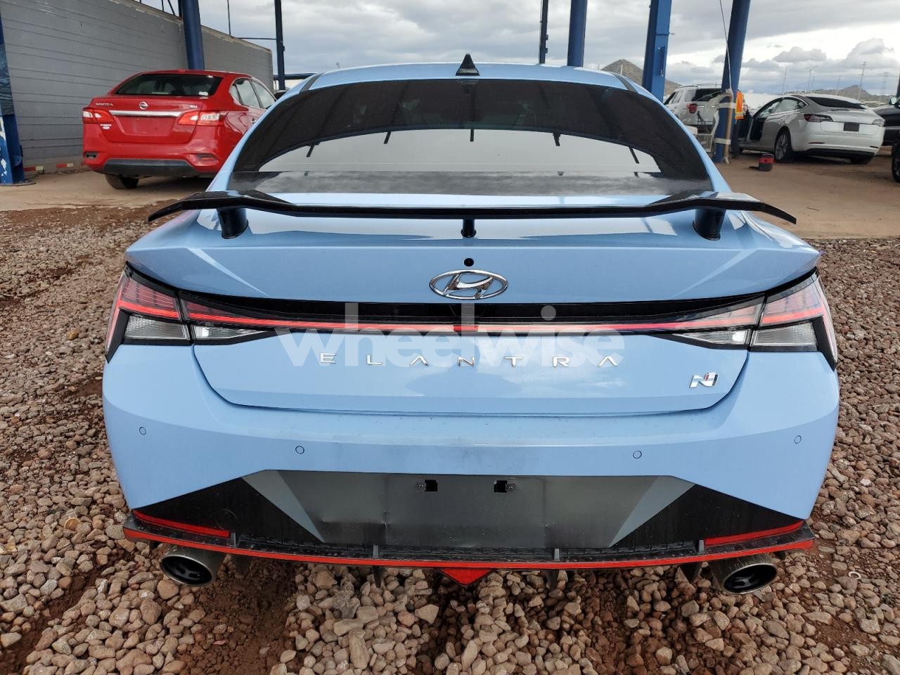 Photo 6 of 2022 HYUNDAI ELANTRA N (VIN KMHLW4AK4NU002414)