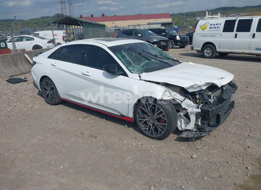 2022 Hyundai Elantra N (VIN KMHLW4AK8NU007695) main photo