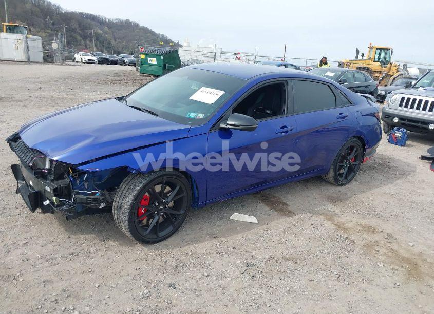 Photo 2 of 2024 Hyundai Elantra N (VIN KMHLW4DK4RU020252)