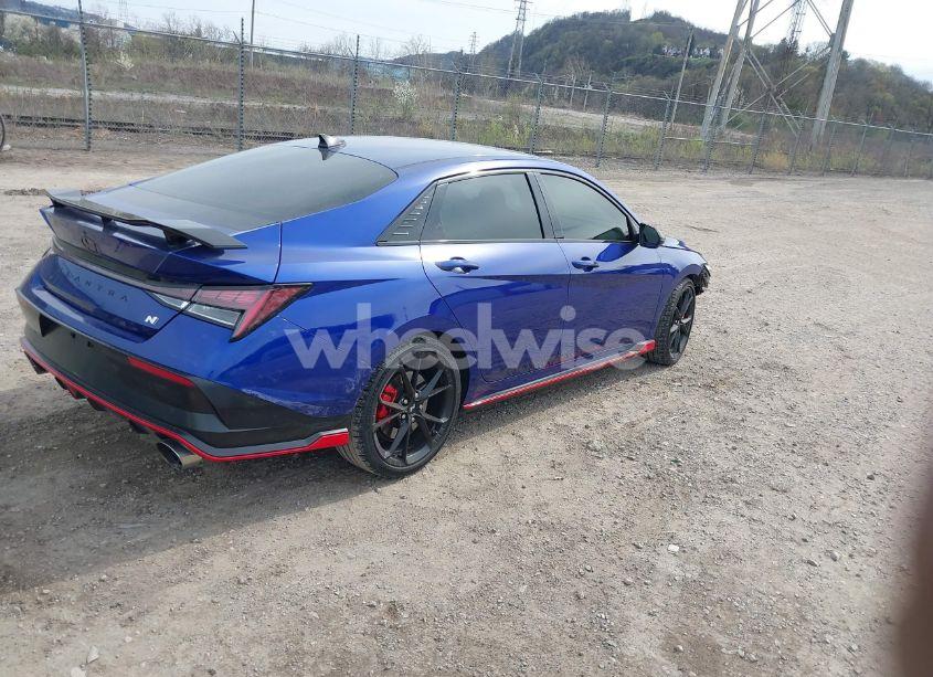 Photo 4 of 2024 Hyundai Elantra N (VIN KMHLW4DK4RU020252)