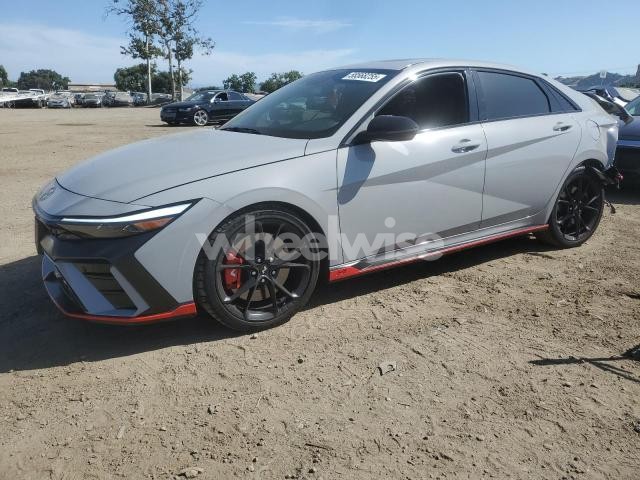 Photo 2 of 2025 HYUNDAI ELANTRA N (VIN KMHLW4DKXSU028510)