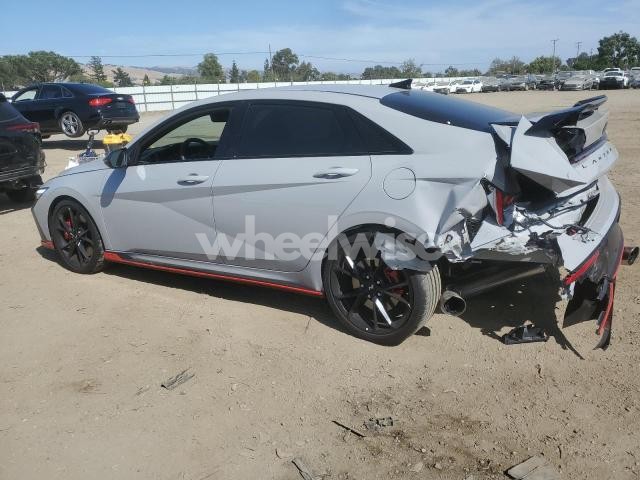 Photo 5 of 2025 HYUNDAI ELANTRA N (VIN KMHLW4DKXSU028510)