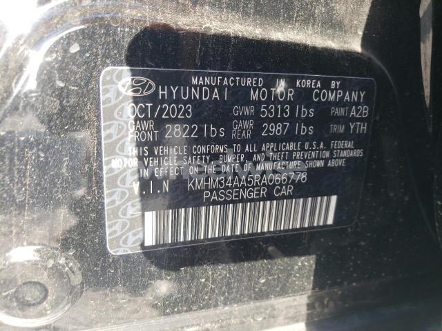 Photo 4 of 2024 HYUNDAI IONIQ 6 SEL (VIN KMHM34AA5RA066778)