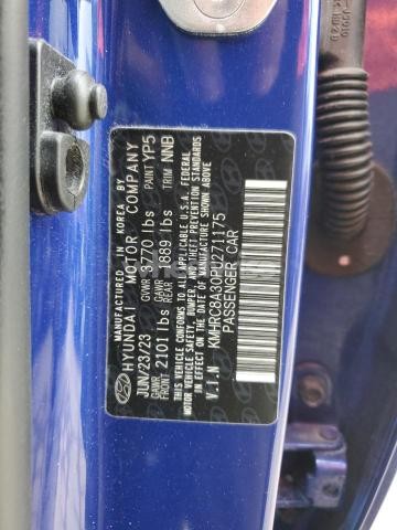 Photo 8 of 2023 HYUNDAI VENUE SEL (VIN KMHRC8A30PU271175)