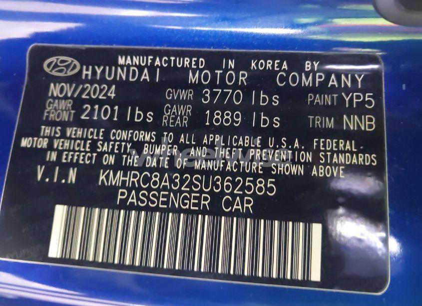 Photo 9 of 2025 Hyundai Venue SEL (VIN KMHRC8A32SU362585)