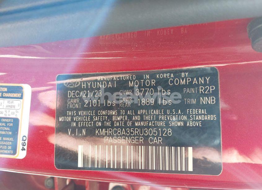 Photo 9 of 2024 Hyundai Venue LIMITED (VIN KMHRC8A35RU305128)