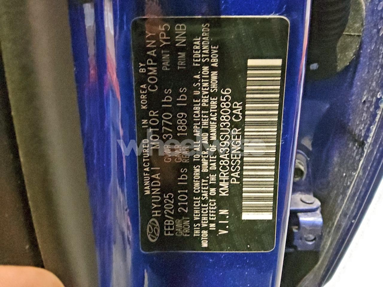 Photo 13 of 2025 HYUNDAI VENUE SEL (VIN KMHRC8A39SU380856)