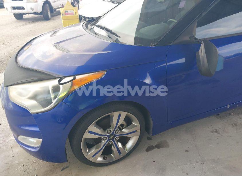 Photo 12 of 2012 Hyundai Veloster BASE W/GRAY (VIN KMHTC6AD0CU034683)