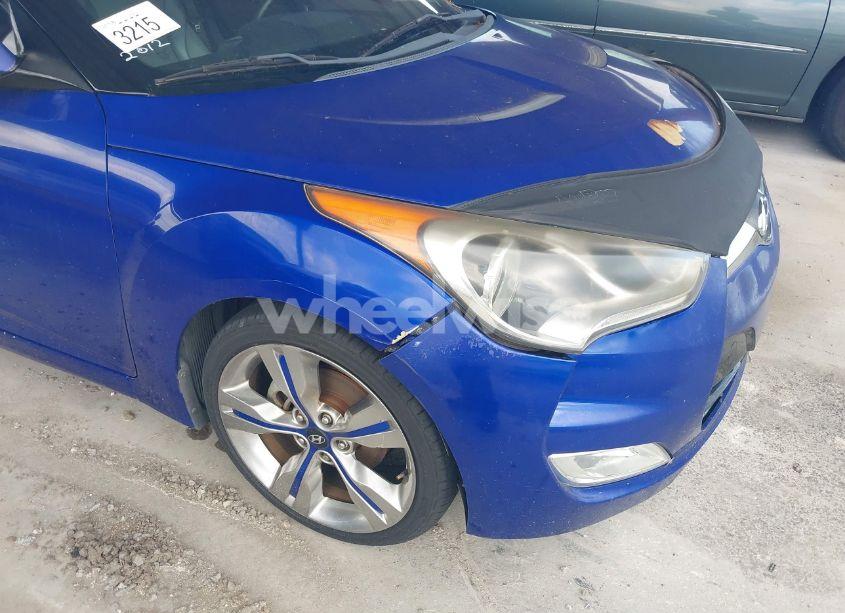Photo 14 of 2012 Hyundai Veloster BASE W/GRAY (VIN KMHTC6AD0CU034683)