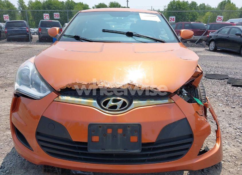 Photo 13 of 2012 Hyundai Veloster BASE W/BLACK (VIN KMHTC6AD0CU043402)