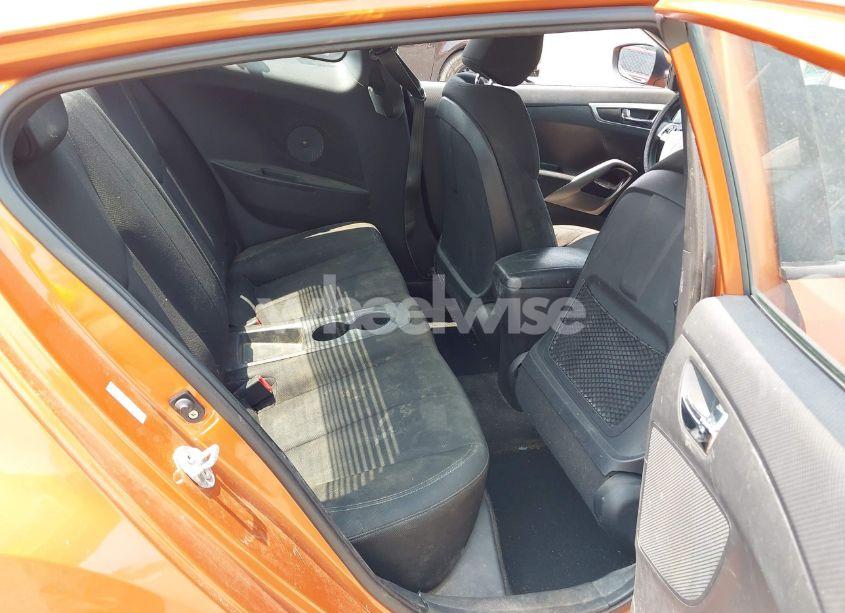 Photo 8 of 2012 Hyundai Veloster BASE W/BLACK (VIN KMHTC6AD0CU043402)