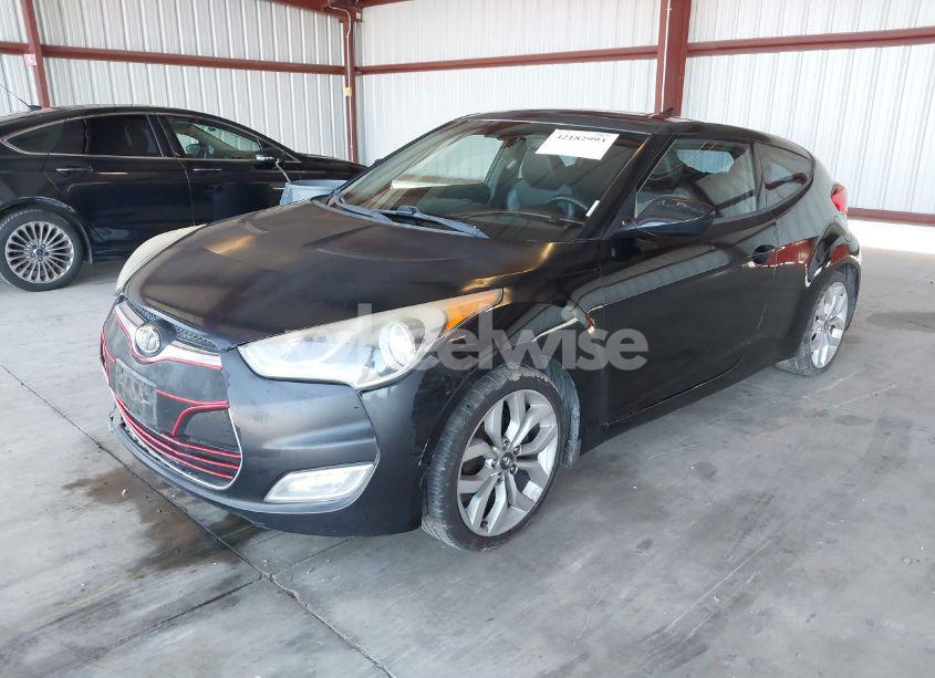 Photo 2 of 2012 Hyundai Veloster BASE W/BLACK (VIN KMHTC6AD0CU062046)
