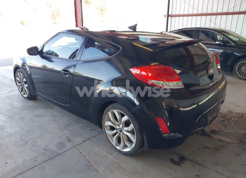 Photo 3 of 2012 Hyundai Veloster BASE W/BLACK (VIN KMHTC6AD0CU062046)