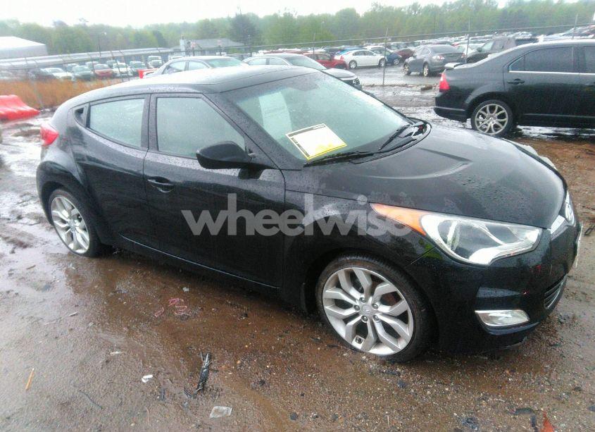 2012 Hyundai Veloster BASE W/GRAY (VIN KMHTC6AD2CU024382) main photo