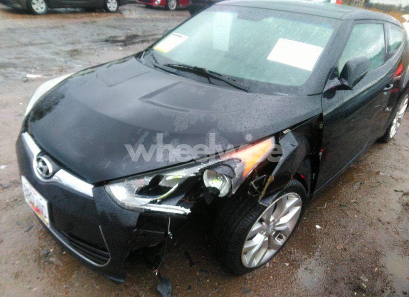 Photo 6 of 2012 Hyundai Veloster BASE W/GRAY (VIN KMHTC6AD2CU024382)