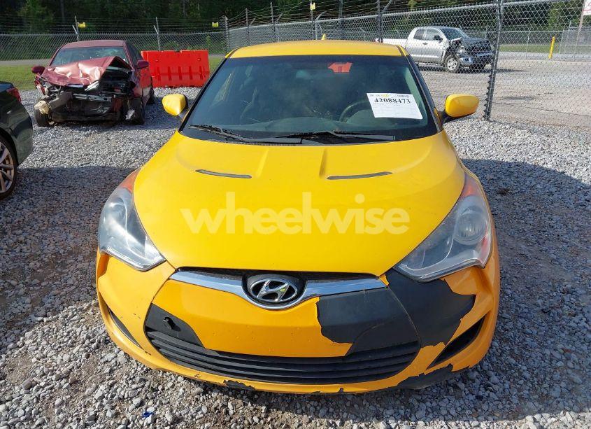 Photo 6 of 2012 Hyundai Veloster BASE W/BLACK (VIN KMHTC6AD2CU079902)
