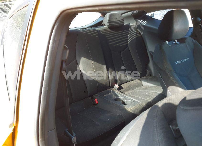 Photo 8 of 2012 Hyundai Veloster BASE W/BLACK (VIN KMHTC6AD2CU079902)