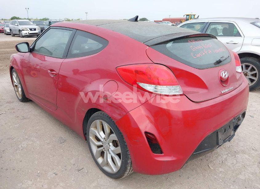Photo 3 of 2013 Hyundai Veloster BASE W/BLACK (VIN KMHTC6AD2DU141462)