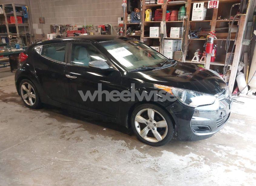 2012 Hyundai Veloster BASE W/GRAY (VIN KMHTC6AD3CU020230) main photo