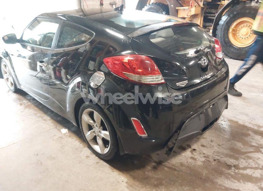 Photo 3 of 2012 Hyundai Veloster BASE W/GRAY (VIN KMHTC6AD3CU020230)