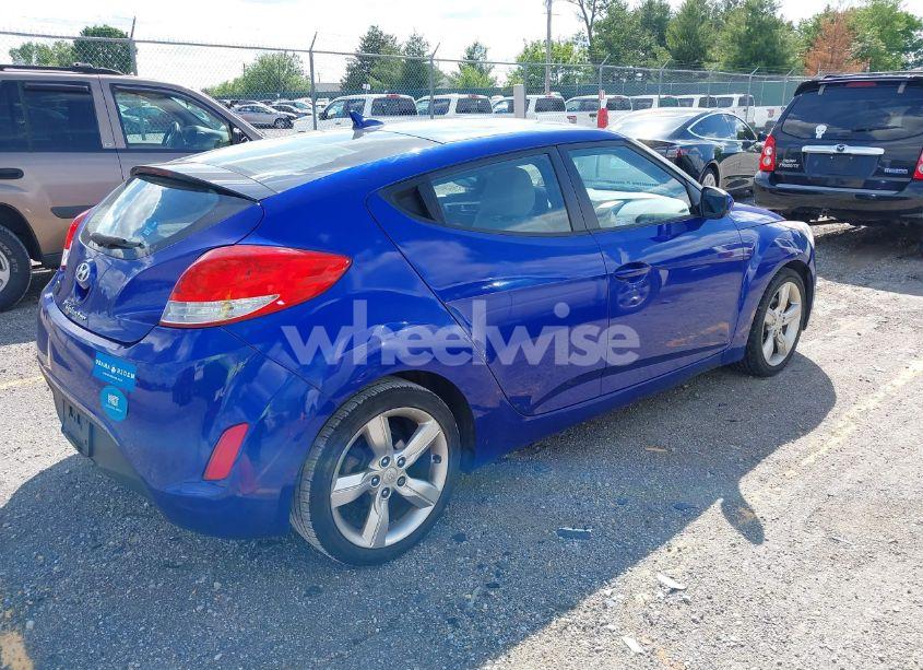 Photo 4 of 2012 Hyundai Veloster BASE W/GRAY (VIN KMHTC6AD3CU074501)