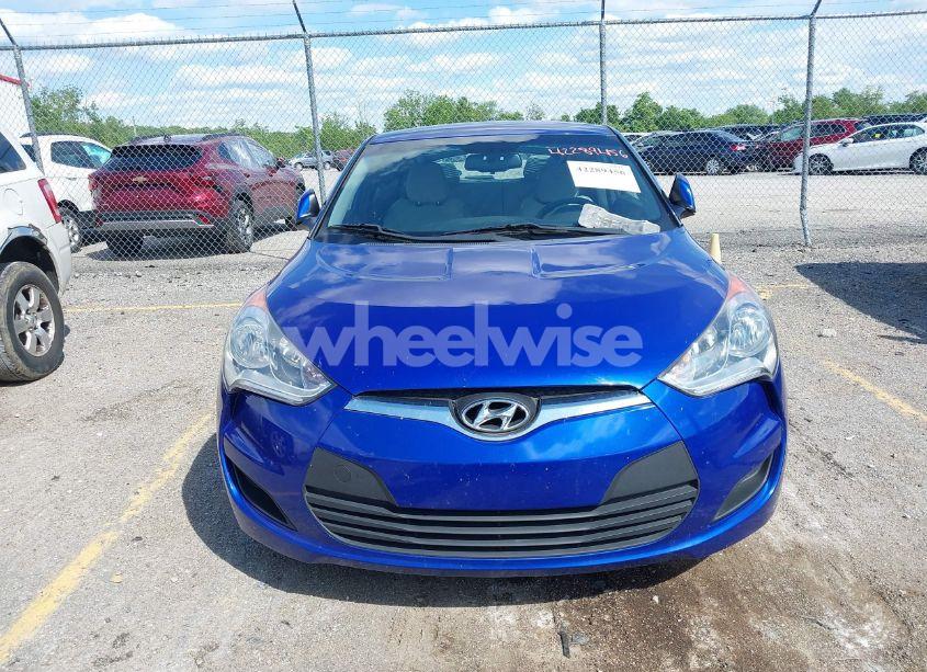 Photo 6 of 2012 Hyundai Veloster BASE W/GRAY (VIN KMHTC6AD3CU074501)