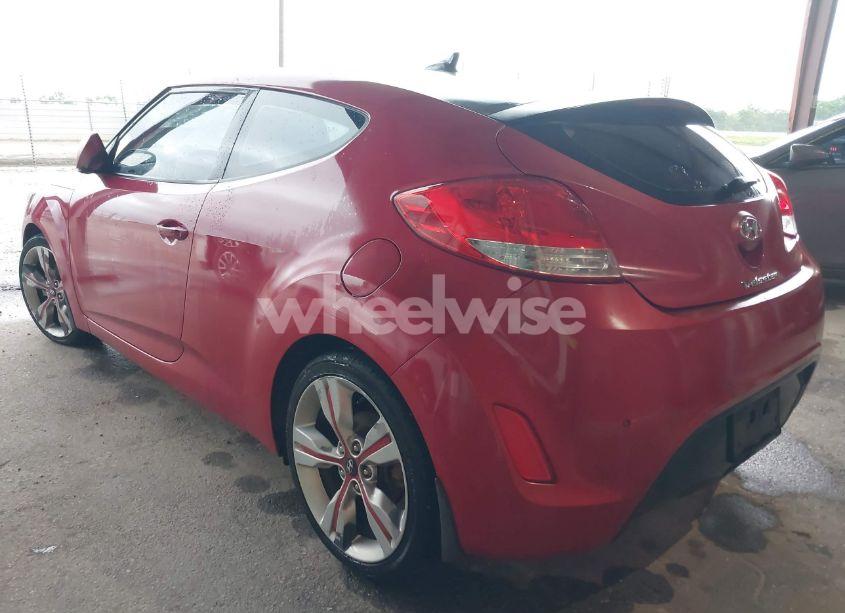 Photo 3 of 2014 Hyundai Veloster BASE W/GRAY (VIN KMHTC6AD3EU201508)