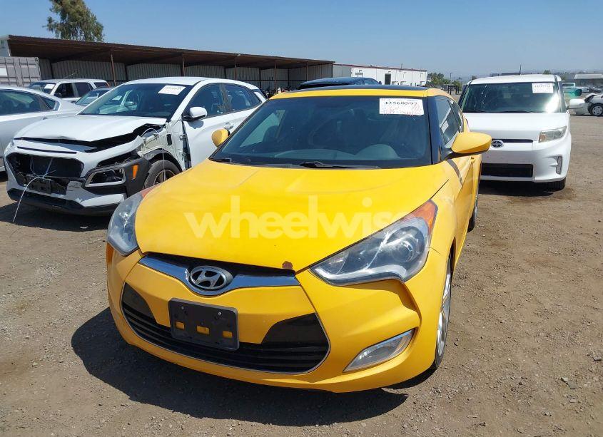 Photo 6 of 2017 Hyundai Veloster VALUE EDITION (VIN KMHTC6AD3HU315223)
