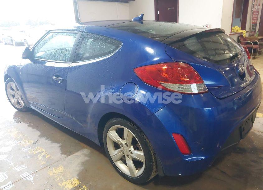 Photo 3 of 2012 Hyundai Veloster BASE W/GRAY (VIN KMHTC6AD4CU031950)