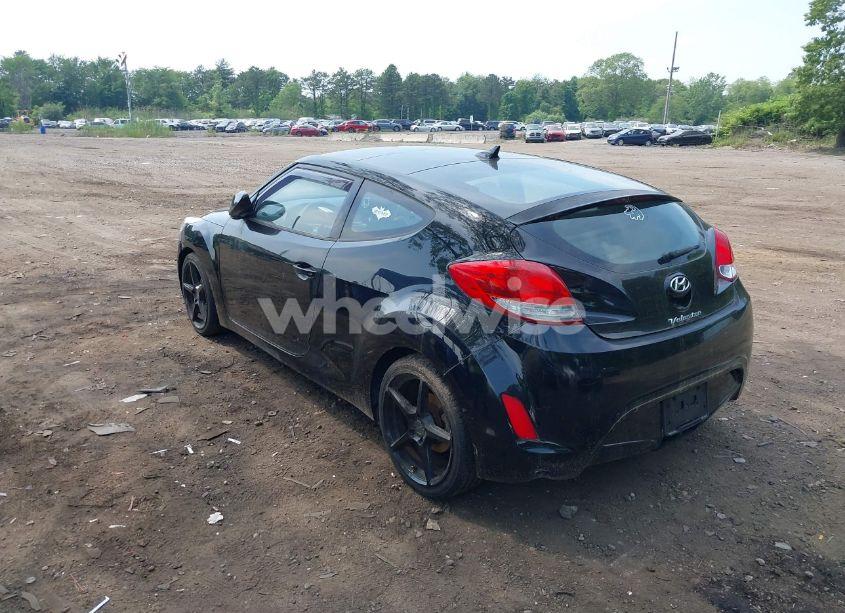 Photo 3 of 2012 Hyundai Veloster BASE W/GRAY (VIN KMHTC6AD4CU047582)
