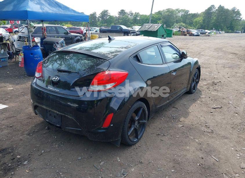 Photo 4 of 2012 Hyundai Veloster BASE W/GRAY (VIN KMHTC6AD4CU047582)