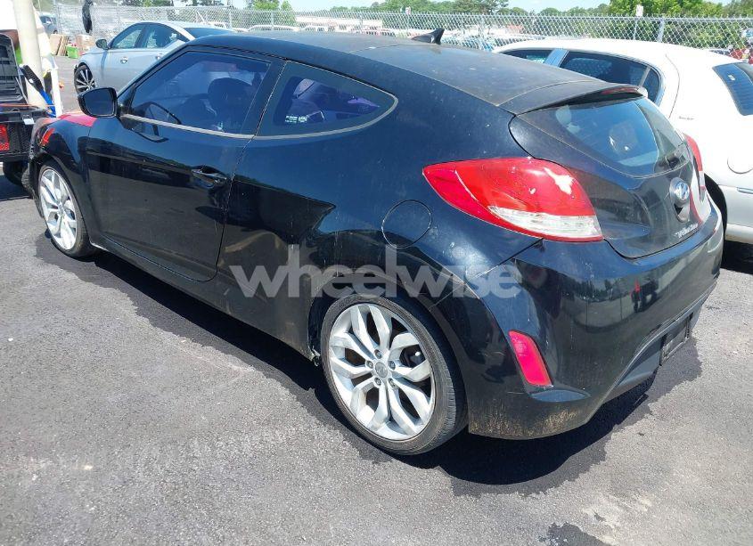 Photo 3 of 2012 Hyundai Veloster BASE W/GRAY (VIN KMHTC6AD4CU070537)