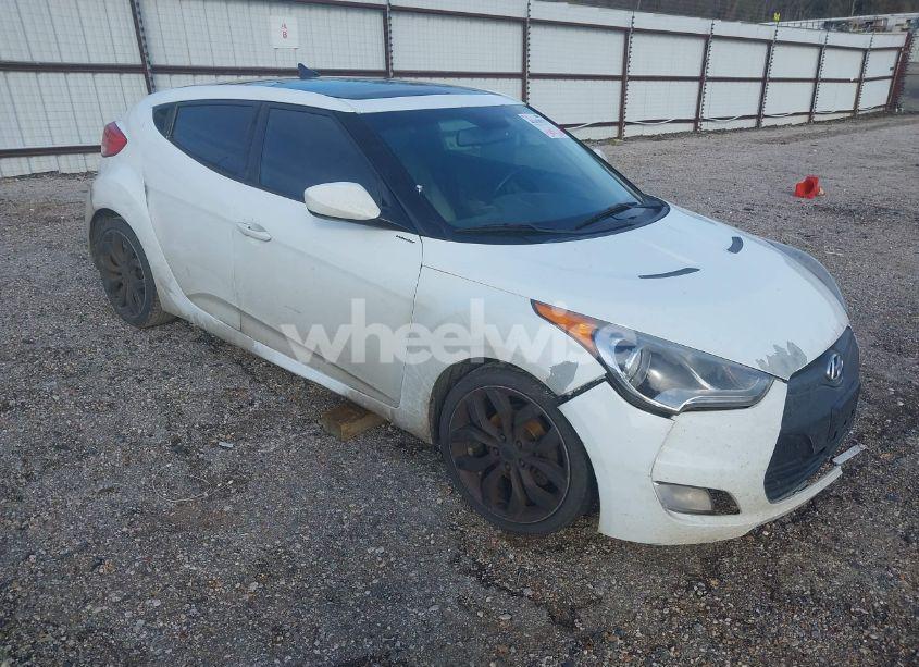2013 Hyundai Veloster BASE W/GRAY (VIN KMHTC6AD4DU140121) main photo