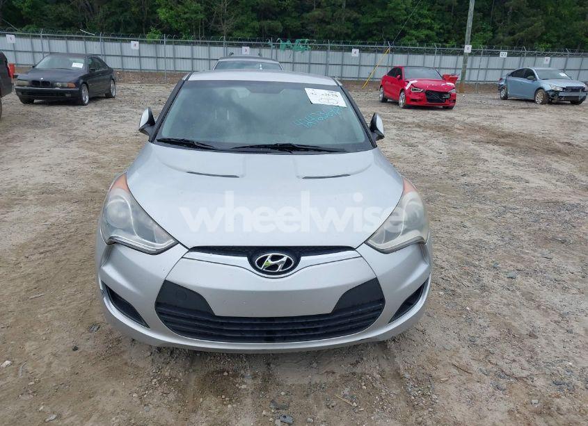 Photo 6 of 2012 Hyundai Veloster BASE W/BLACK (VIN KMHTC6AD5CU036042)