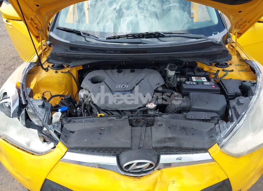 Photo 10 of 2012 Hyundai Veloster BASE W/BLACK (VIN KMHTC6AD5CU046702)