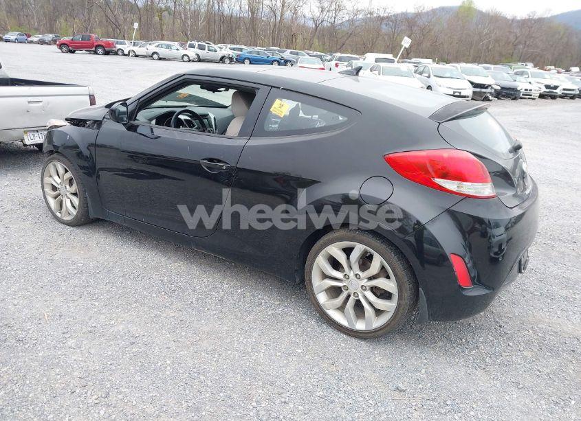 Photo 3 of 2012 Hyundai Veloster BASE W/GRAY (VIN KMHTC6AD6CU054422)