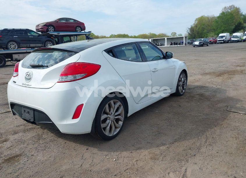 Photo 4 of 2012 Hyundai Veloster BASE W/GRAY (VIN KMHTC6AD6CU063301)
