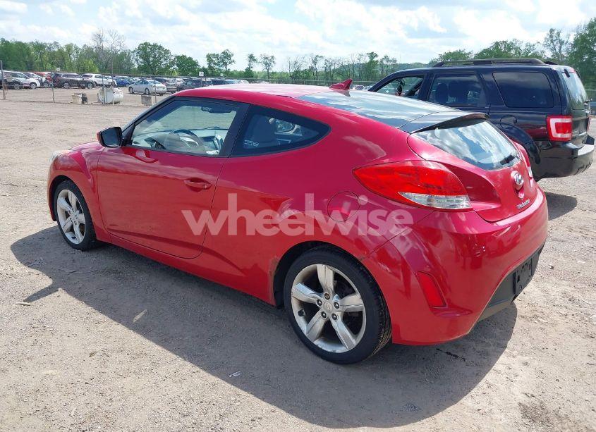 Photo 3 of 2012 Hyundai Veloster BASE W/GRAY (VIN KMHTC6AD7CU036446)
