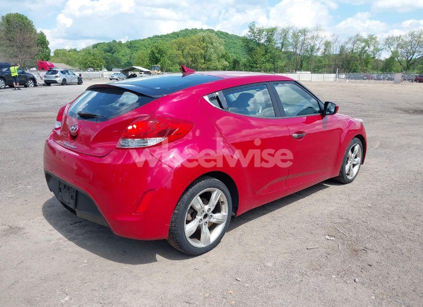Photo 4 of 2012 Hyundai Veloster BASE W/GRAY (VIN KMHTC6AD7CU036446)