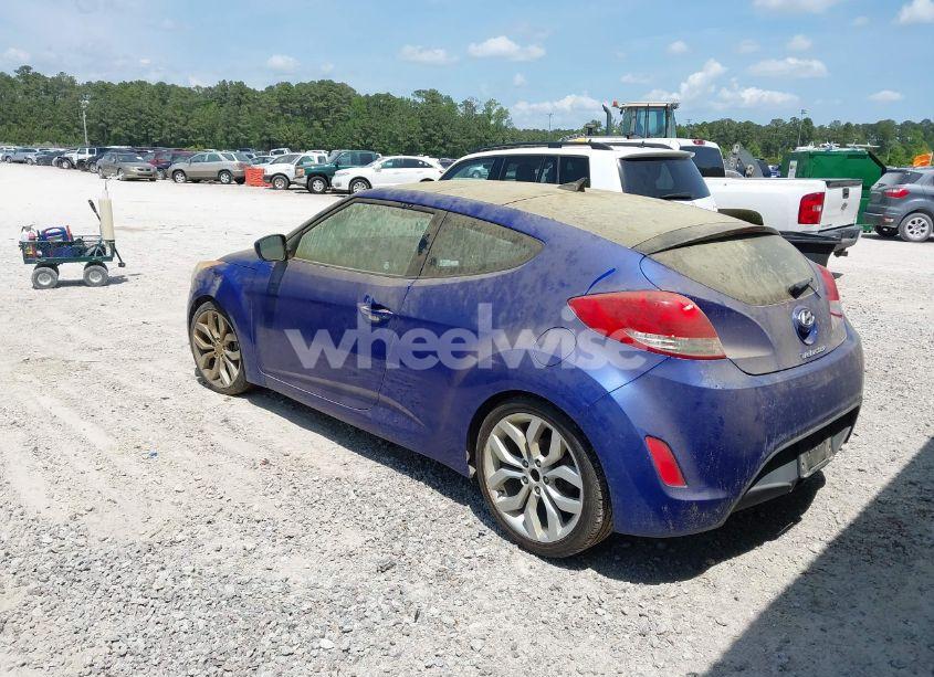 Photo 3 of 2012 Hyundai Veloster BASE W/GRAY (VIN KMHTC6AD7CU050444)