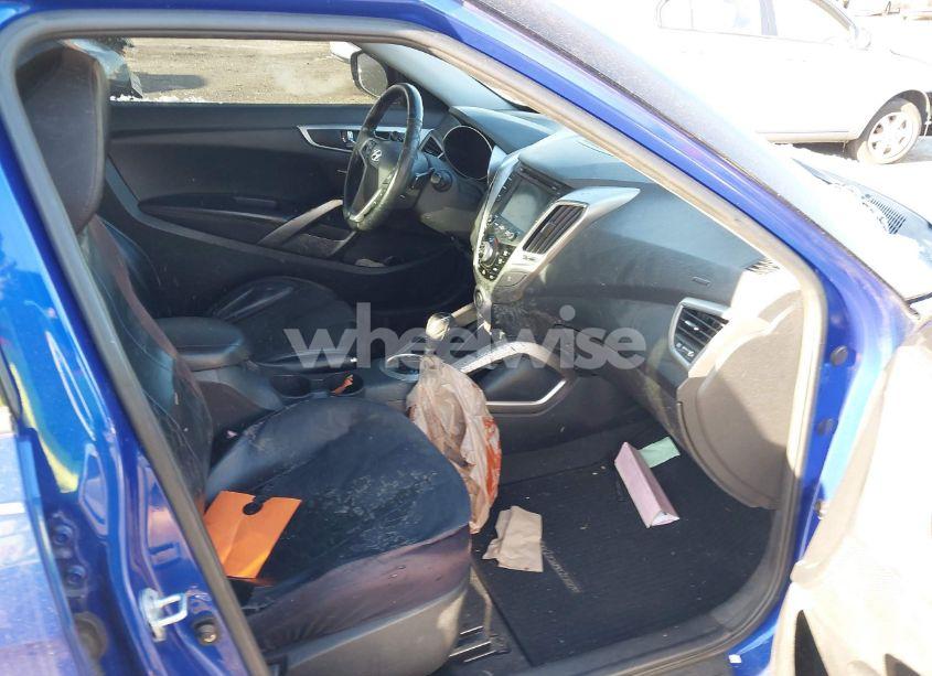 Photo 5 of 2012 Hyundai Veloster BLACK INT (VIN KMHTC6AD7CU051545)