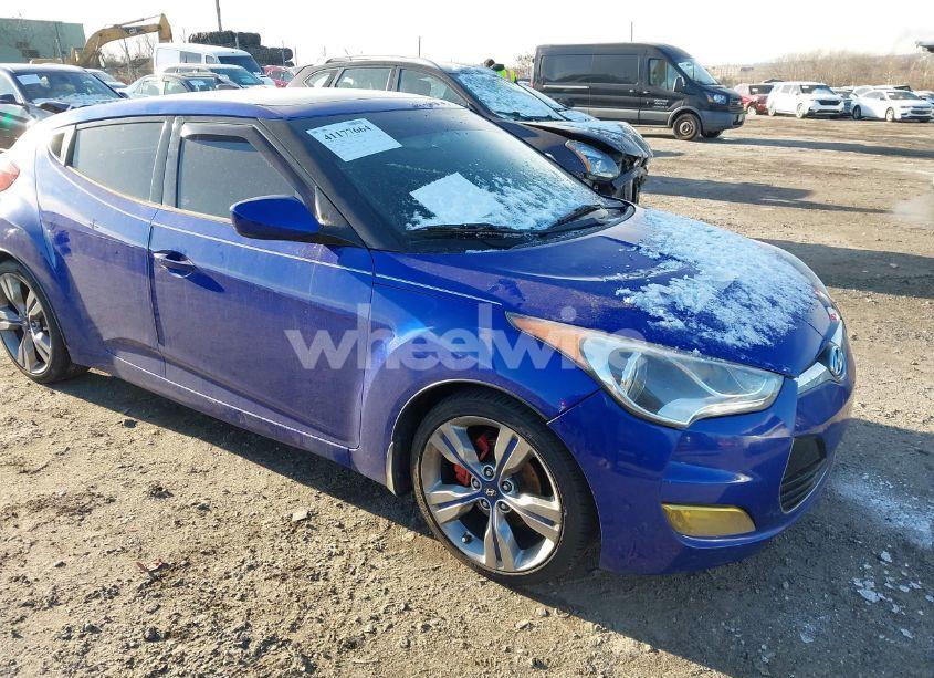 Photo 6 of 2012 Hyundai Veloster BLACK INT (VIN KMHTC6AD7CU051545)